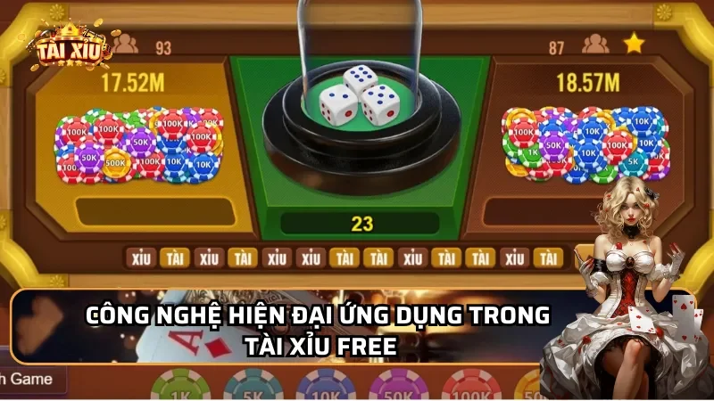 Công nghệ hiện đại ứng dụng trong Tài Xỉu Free