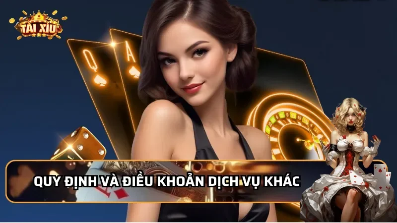 Các quy định và điều khoản dịch vụ khác