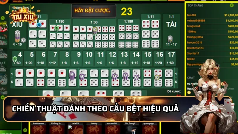 Kinh nghiệm đánh Theo Cầu Bệt 