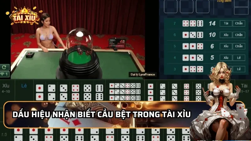 Dấu hiệu nhận biết cầu bệt trong tài xỉu