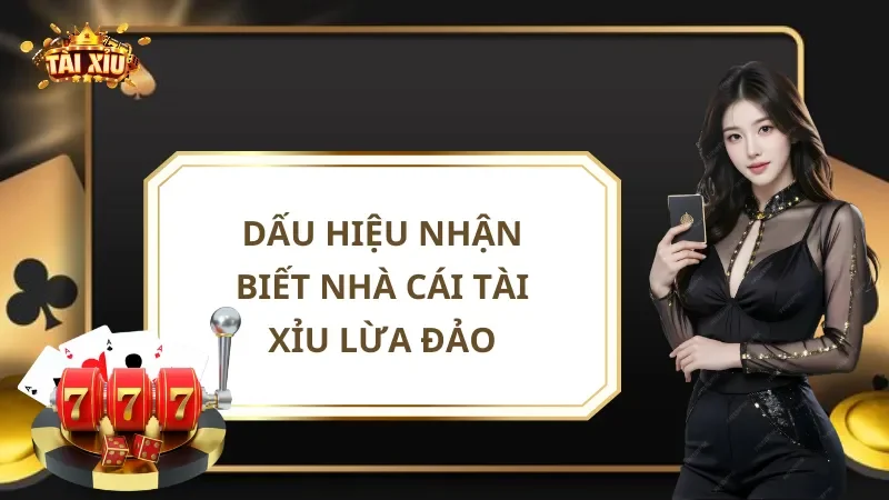 Dấu Hiệu Nhận Biết Nhà Cái Tài Xỉu Lừa Đảo Hiện Nay