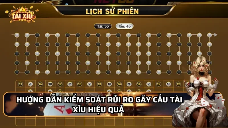 Hướng dẫn kiểm soát rủi ro gãy cầu tài xỉu hiệu quả