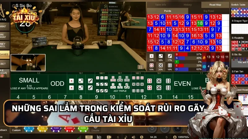 Những sai lầm trong kiểm soát rủi ro gãy cầu tài xỉu