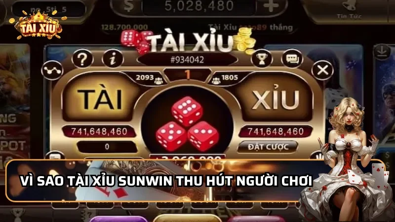 Vì sao Tài xỉu Sunwin thu hút người chơi